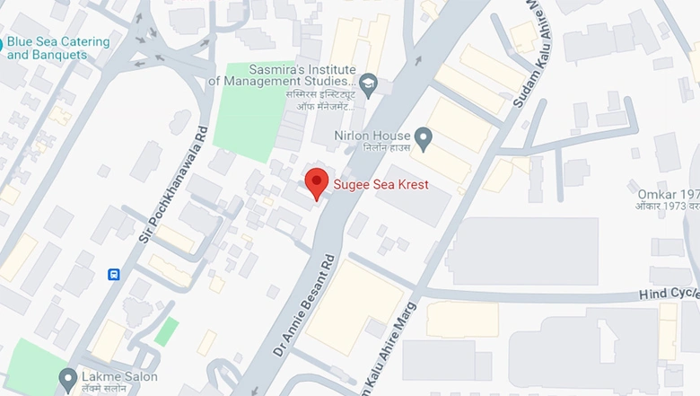 Sugee Sea Krest Location Map